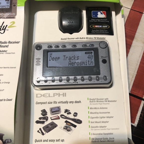 Delphi Roady 2 Complete XM Satellite Radio for Any Vehicle- New - Picture 2 of 4